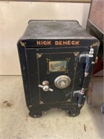 Vintage Nick DeHeck Safe