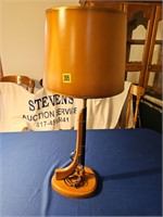 Lamp with gun design