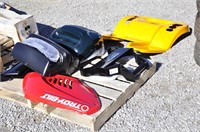 ASSORTED FENDERS AND HOODS FOR MOWERS