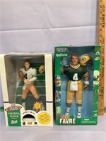 Vintage Brett Favre large action figures GB Packer