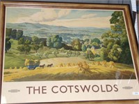 British Railways, "The Cotswolds" Poster, Chater