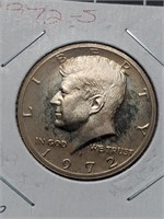 1972-S Clad Proof Kennedy Half Dollar