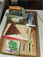 Vintage Card Shuffler, Peg Game & more