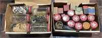 Jars of Assorted Hardware - Nails, Hooks, Bolts