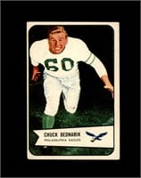 1954 Bowman #57 Chuck Bednarik VG to VG-EX+