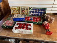 Christmas, Ornaments, Tins