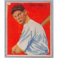 1933 Goudey Tony Piet