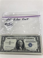 25 $ 1 Silver Cert