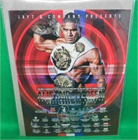 Alistair Overeem SIGNED 8x10" Photo UFC 2012