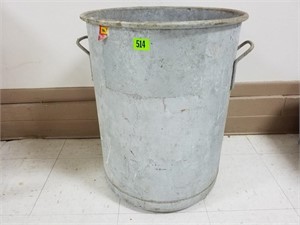 Metal Barrel w/Handles