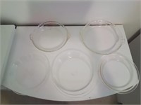 Glass pie plates