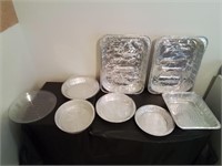 Aluminum pie pans