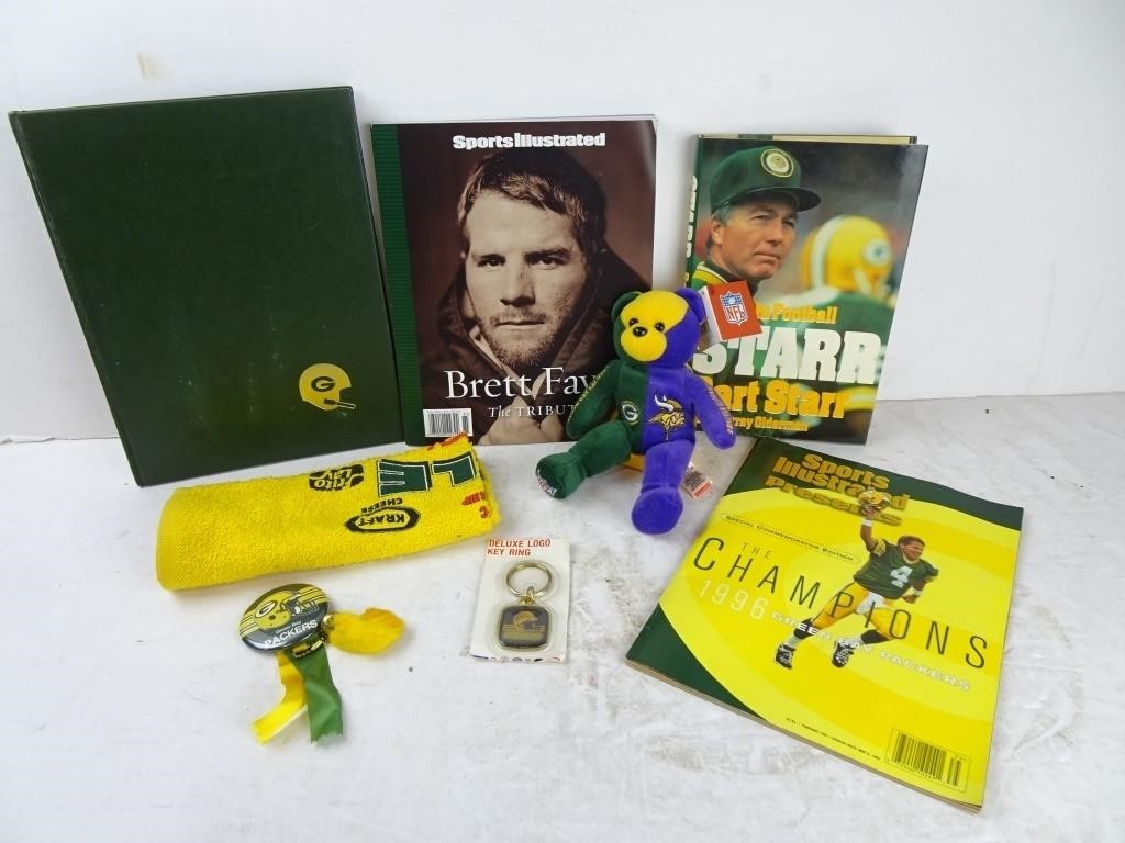 Lot of Misc. Green Bay Packers Related Items -