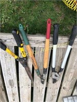 Assortment of loppers