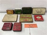Assorted Tobacco Tins Inc. Craven A, Log Cabin,