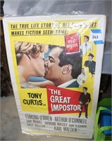 THE GREAT IMPOSTER MOVIE POSTER 27.5" X 42"