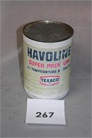 NEW/OLD STOCK - TEXACO HAVOLINE OIL CAN