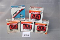 FEDERAL & A&A PLUS WINCHESTER AMMO BOXES (EMPTY)