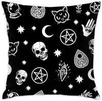 Gothic Throw Pillow Case- 1ct, 18 X 18in