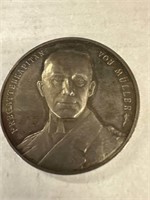 WWI GERMAN VON MULLER COMMEMORATIVE CAMEO MEDAL