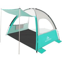 With  missing parts - Brace Master Beach Tent