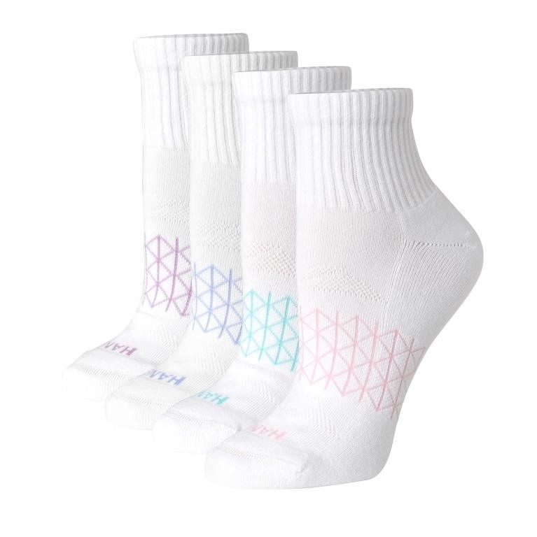 Hanes Cushioned, Absolute Active Ankle Socks for