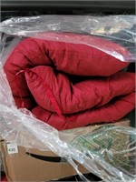 Red large seat cushion