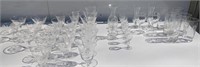 Holly Crystal 40 pc. Including Bud Vase