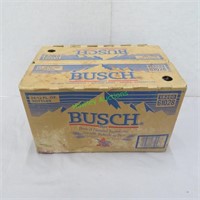 Busch Cardboard Carton w/21 Empty Bottles