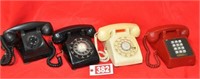 Vintage phones incl. rotary