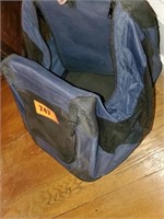 SMALL BLUE COLLAPSIBLE PET CARRIER