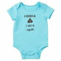 NWT Poops I did it Onesie 0-3 months