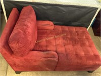 Red Lounge Chaise