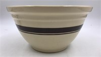 Mccoy Art Pottery Oven Ware Mixing Bowl #12 Brown