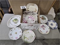 FANCY PLATES, PLATTERS, DISHES