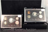 (2) Silver Proof Sets-