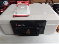 Sentry 1100 Portable Safe, # H459370, with Key