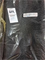 50 cloth napkins black