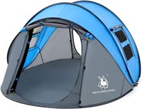 2 Person Easy Pop Up Tent-Automatic Setup Sun