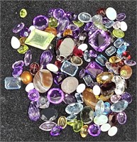 150 Cts Colorful Gemstones From Gold Recovery