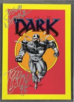 1993 Double Signed The Dark Continuum Promo Card