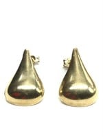 14K gold earrings