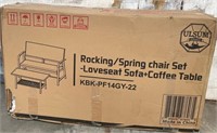 11 - ROCKING / SPRING CHAIR SET NEW IN BOX