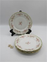 4 LIMOGES PLATES