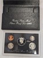 US MINT SILVER PROOF SET 1997