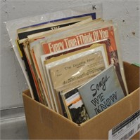 Vintage song books, see pics