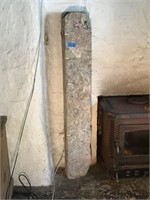 2 Large Vintage Granite Pillars