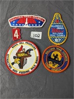 Lot of Boy Scout Patches- 5 Pieces