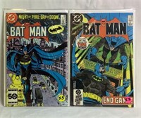 DC Batman #381 & #385