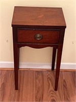 Vintage end table side table